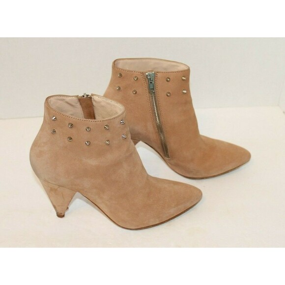 Loeffler Randall Tilly Ankle Boots Brown Suede Made In Italy W/ Box Size 6B - Picture 4 of 11